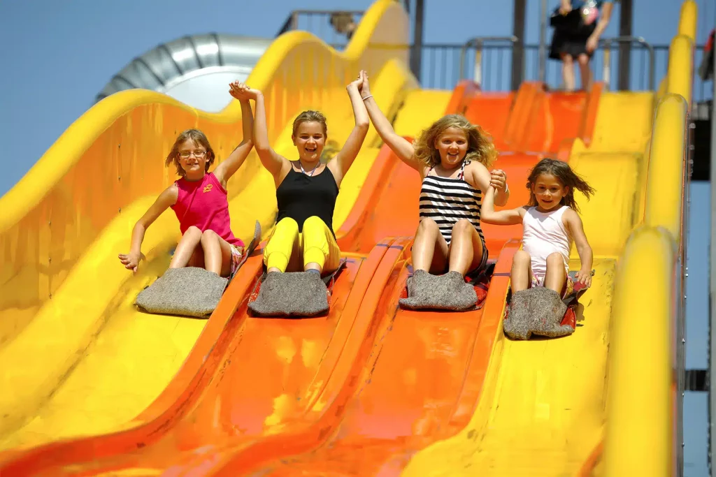 Kinder im Allgäu Skyline Park - Projekte der Stiftung